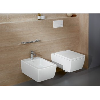 Pachet vas WC suspendat 4633R001 cu capac 8M24S101si bideu suspendat 44330001, Memento 2.0 Villeroy&Boch - 5