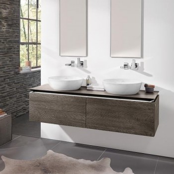 Pachet lavoar pe blat Artis Villeroy&Boch, 41794301si baterie Kludi Balance crom, 522980575 - 4