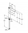 Pachet lavoar pe blat Artis Villeroy&Boch, 41794301si baterie Kludi Balance crom, 522980575 - 9
