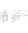 Uscator de par 1600W, Emco System2, alb, 355913902 - 2