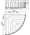 Etajera de colt, Emco System2, crom, 354500133 - 3