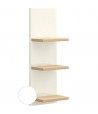 Etajera de baie suspendata, Memento Villeroy&Boch, suprafata din sticla, 84x28x20.5cm, alb/gri, A26700MT - 1