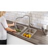 Baterie bucatarie cu dus extractibil, Parkfield Grohe, crom, 30215001 - 3