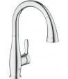 Baterie bucatarie cu dus extractibil, Parkfield Grohe, crom, 30215001 - 1