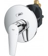 Baterie cada incastrata, Grohe BauEdge New, corp ingropat inclus, crom, 29079001 - 4