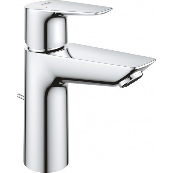Baterie lavoar cu ventil pop-up, Grohe BauEdge New M, crom, 23758001 - 1