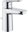 Baterie lavoar cu ventil pop-up, Grohe BauEdge S, crom, 23328000 - 1