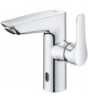Baterie lavoar electronica hibrid, Grohe Eurosmart, cu senzor, crom, 23975003 - 4