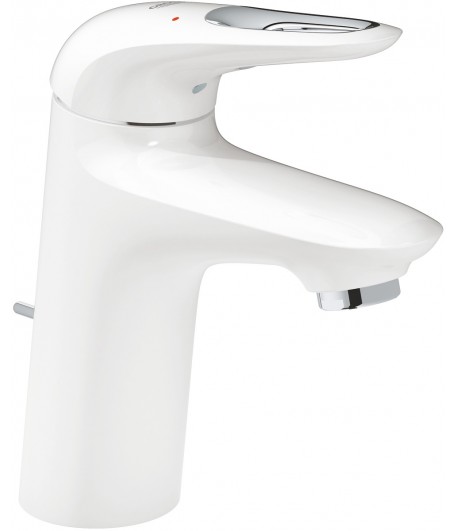 Baterie lavoar cu ventil pop-up, Grohe Eurostyle New S, alb, 33558LS3 - 1