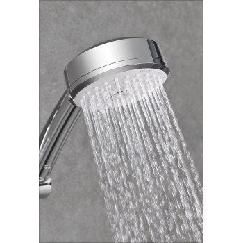 Para de dus, Grohe Tempesta Cosmopolitan New 100, cu 3 tipuri de jet, crom, 27574002 - 3