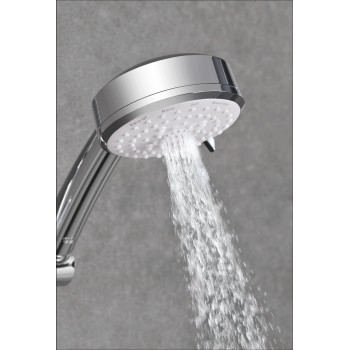 Para de dus, Grohe Tempesta Cosmopolitan New 100, cu 3 tipuri de jet, crom, 27574002 - 5