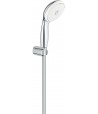 Set baterii, Grohe BauEdge, cu baterie lavoar, baterie cada, set dus Tempesta New, crom, 11292501 - 4