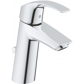 Set baterii, Grohe Eurosmart, cu baterie lavoar, baterie dus, set de dus Tempesta 100, crom, 23322001+33555002+27853001 - 2