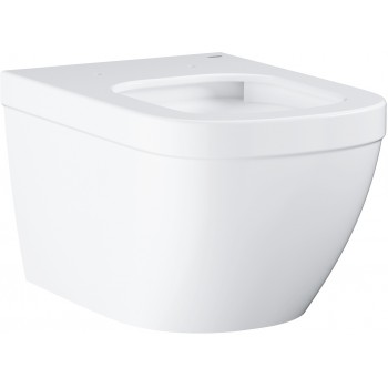 Vas WC rimless suspendat, Grohe Euro Ceramic, spalare Triple Vortex, alb, 39328000 - 1