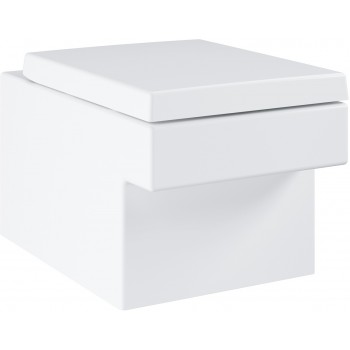 Vas WC rimless suspendat, Grohe Cube Ceramic, finisaj Pure Guard, spalare Triple Vortex, alb, 3924500H - 3