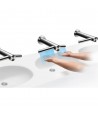 Baterie de lavoar cu functie de uscator, Dyson Airblade Wash+Dry, crom mat, WD06 - 2