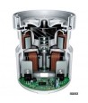 Baterie de lavoar cu functie de uscator, Dyson Airblade Wash+Dry, crom mat, WD06 - 6