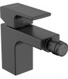 Baterie bideu cu ventil pop-up, Hansgrohe Vernis Shape, negru mat, 71211670 - 1