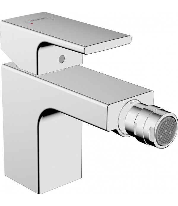 Baterie bideu cu ventil pop-up, Hansgrohe Vernis Shape, crom, 71211000 - 1