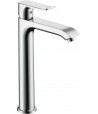 Baterie lavoar cu ventil pop-up, Hansgrohe Metris 200, montare pe blat, crom, 31183000 - 1