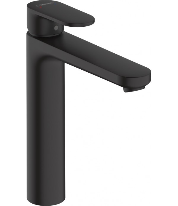 Baterie lavoar, Hansgrohe Vernis Blend 190, montare pe blat, negru mat, 71582670 - 1