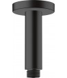 Brat de dus, Hansgrohe Vernis Blend, 10cm, montare pe tavan, negru mat, 27804670 - 1