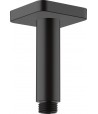 Brat de dus, Hansgrohe Vernis Shape, 10cm, montare pe tavan, negru mat, 26406670 - 1