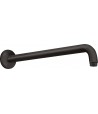 Brat de dus, Hansgrohe Croma, 39cm, montare pe perete, negru mat, 27413670 - 1