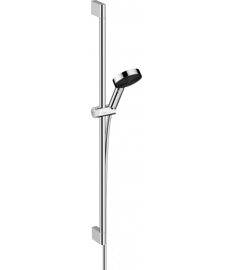 Set de dus, Hansgrohe Pulsify Select 150, 3 tipuri de jet, bara 90cm, crom, 24170000 - 1