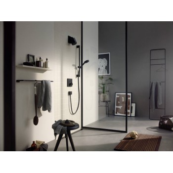 Set de dus, Hansgrohe Pulsify Select 150, 3 tipuri de jet, bara 65 cm, negru mat, 24160670 - 3