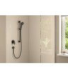 Set de dus, Hansgrohe Vernis Blend Vario 100, cu 2 tipuri de jet, negru mat, 26422670 - 4