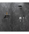 Para de dus, Hansgrohe Rainfinity Baton 130, crom, 26866000 - 2
