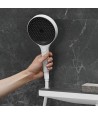 Para de dus, Hansgrohe Rainfinity 130, 3 tipuri de jet, alb mat, 26864700 - 2