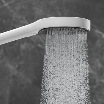 Para de dus, Hansgrohe Rainfinity 130, 3 tipuri de jet, alb mat, 26864700 - 4