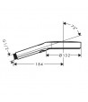 Para de dus, Hansgrohe Rainfinity 130, 3 tipuri de jet, alb mat, 26864700 - 5