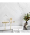 Para de dus, Hansgrohe Raindance Select S 120, 3 tipuri de jet, gold optic lustruit, 26530990 - 2