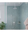 Para de dus, Hansgrohe Raindance Select S 120, 3 tipuri de jet, alb mat, 26530700 - 2