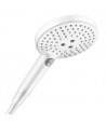 Para de dus, Hansgrohe Raindance Select S 120, 3 tipuri de jet, alb mat, 26530700 - 1