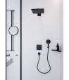 Para de dus, Hansgrohe Raindance Select S 120, 3 tipuri de jet, negru mat, 26530670 - 2