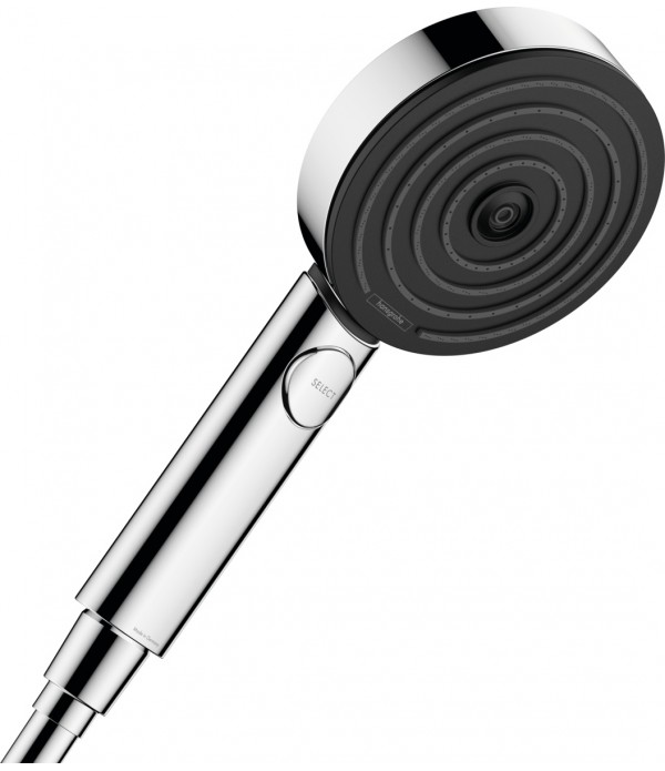 Para de dus, Hansgrohe Pulsify Select 105 Relaxation, cu 3 tipuri de jet, crom, 24110000 - 1