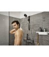 Para de dus, Hansgrohe Pulsify Select 105 Relaxation, cu 3 tipuri de jet, crom, 24110000 - 4