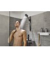 Para de dus, Hansgrohe Pulsify Select 105 Relaxation, cu 3 tipuri de jet, alb mat, 24110700 - 2