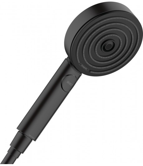 Para de dus, Hansgrohe Pulsify Select 105 Activation, cu 3 tipuri de jet, negru mat, 24100670 - 1