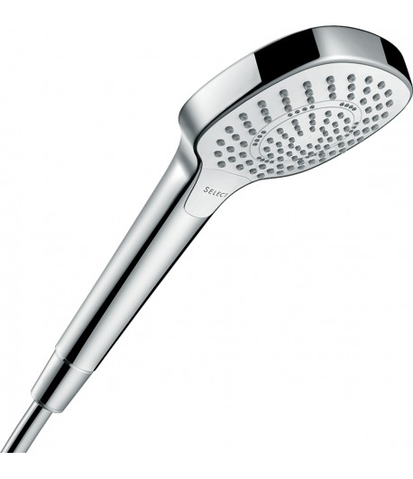 Para de dus, Hansgrohe Croma Select E Multi, cu 3 tipuri de jet, crom, 26810400 - 1