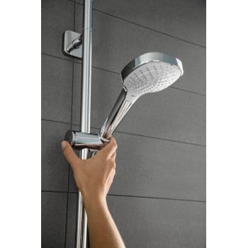 Para de dus, Hansgrohe Croma Select E Multi, cu 3 tipuri de jet, crom, 26810400 - 2