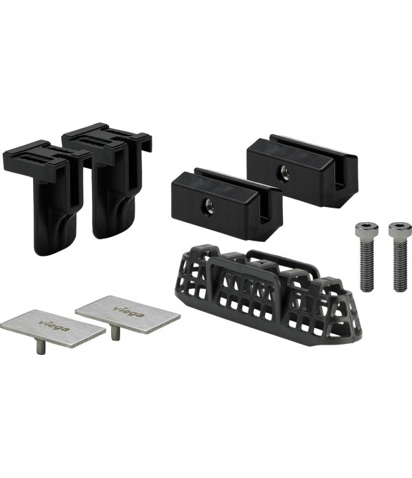 Set de accesorii pentru rigola, Viega Advantix, crom periat, 686383 - 1