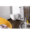 Capac WC, Villeroy&Boch Subway 2.0, cu inchidere lenta, Star White, 9M18Q1R2 - 2