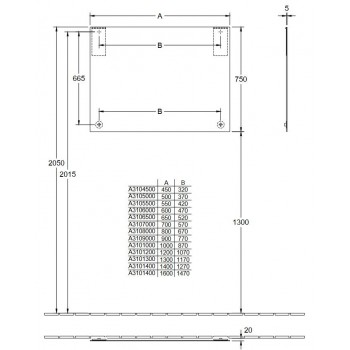 Oglinda Villeroy&Boch More to See, 140x75cm, A3101400 - 6