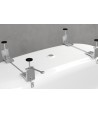 Pachet cada dreptunghiulara otel BetteForm 170x70cm, cu sifon Multiplex M5 si picioare, 2945-000+B600-901+B23-1500 - 7