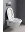 Pachet vas WC suspendat Rimless DirectFlush, cu capac inchidere lenta, Villeroy&Boch Architectura, 5684HR01 - 3